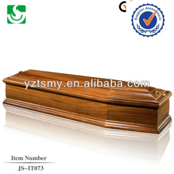 productos de madera maciza caoba de ataúd de la ceniza